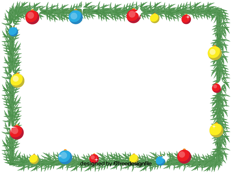 Christmas Border clipart