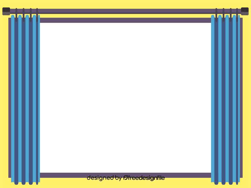 Curtain Border clipart