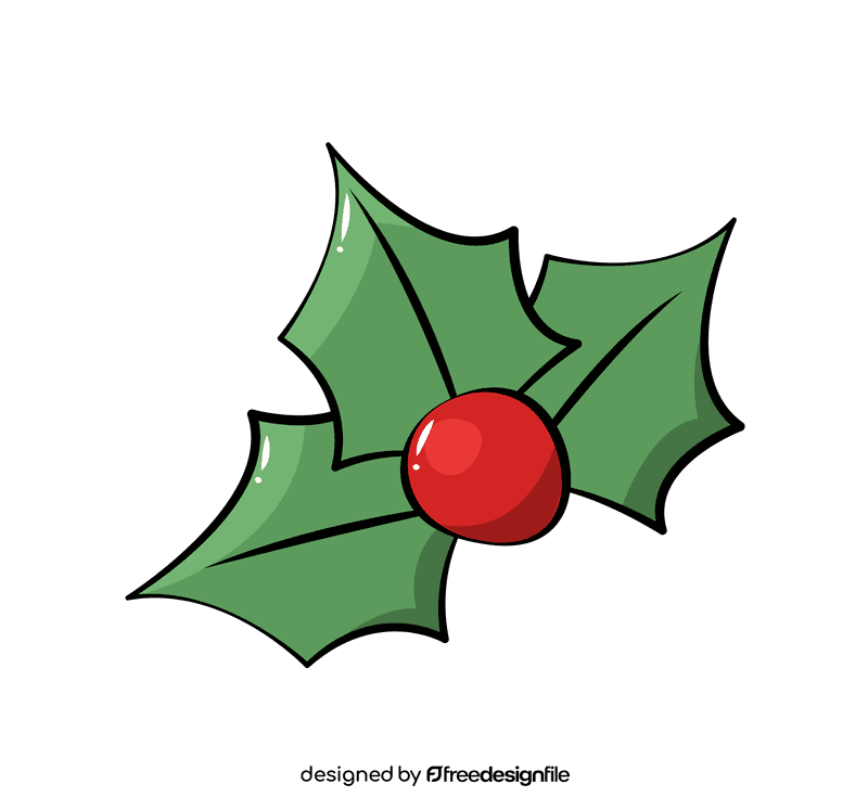 Christmas Leaf clipart