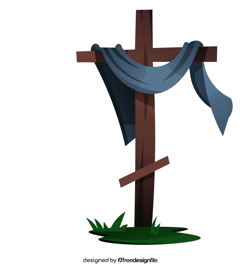 Cross crucifixion clipart
