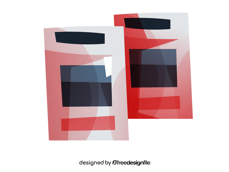 Glass couple clipart