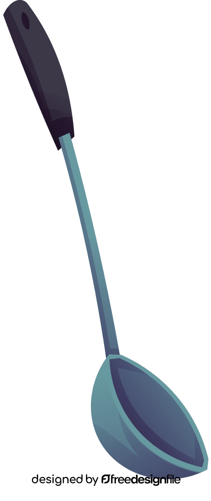 Ladle modern clipart