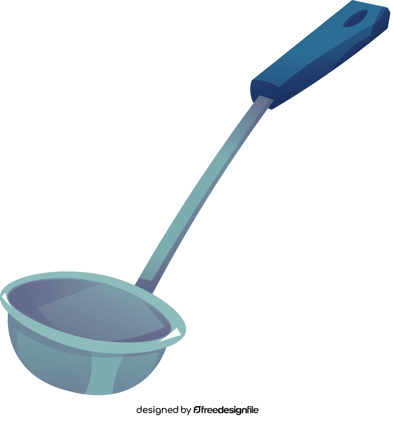 Ladle modern clipart