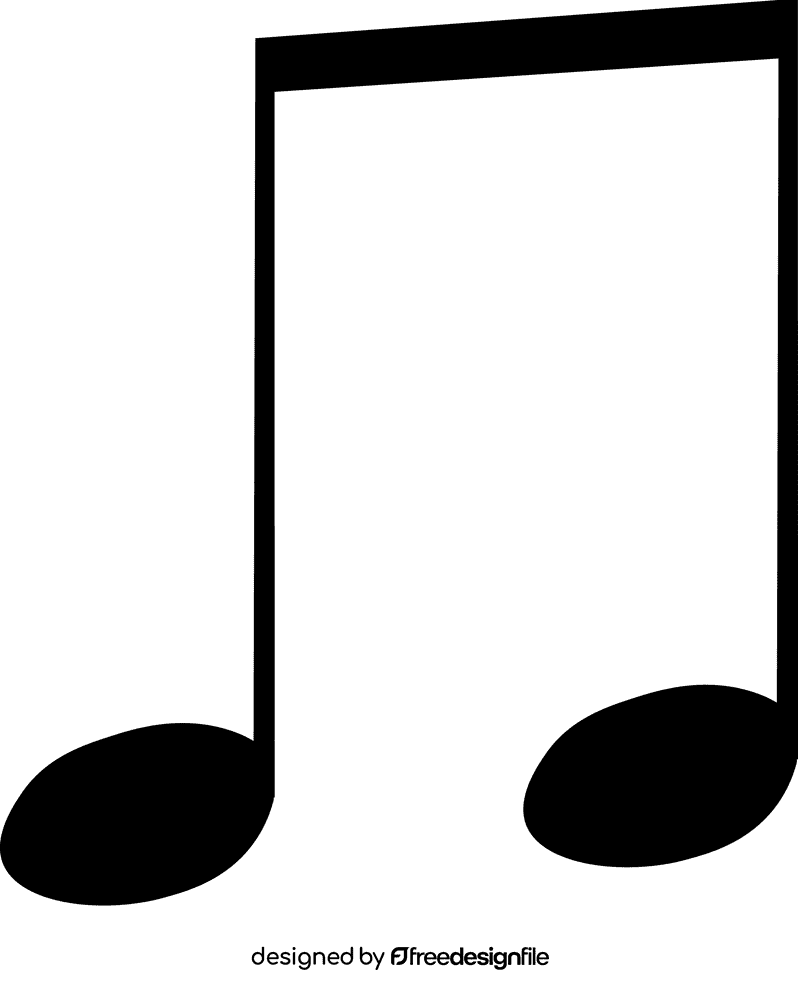 Music notes clipart