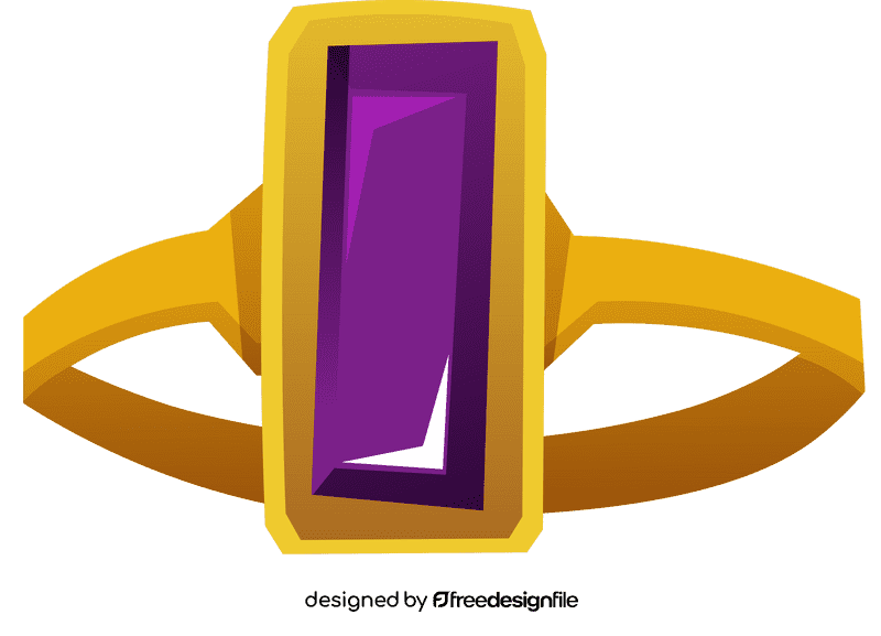 Ring gem clipart