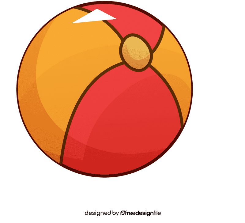 Beach ball clipart