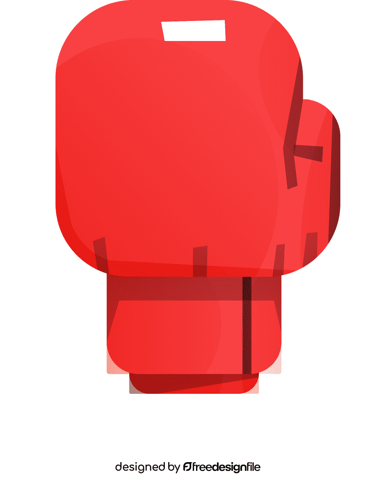 Boxing gloves front clipart