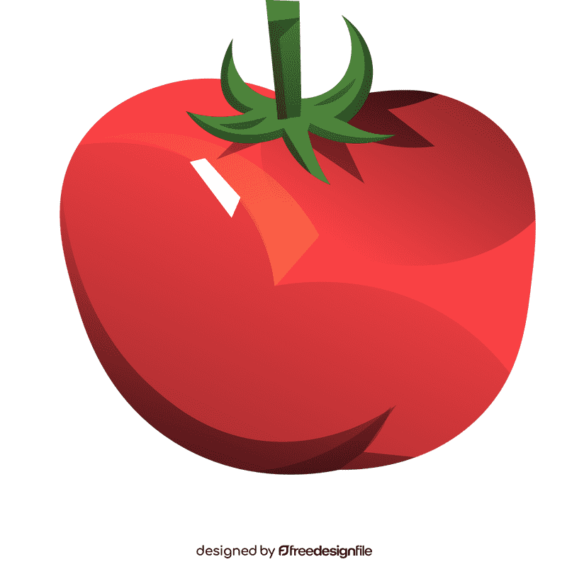 Fruits and vegetables tomato clipart