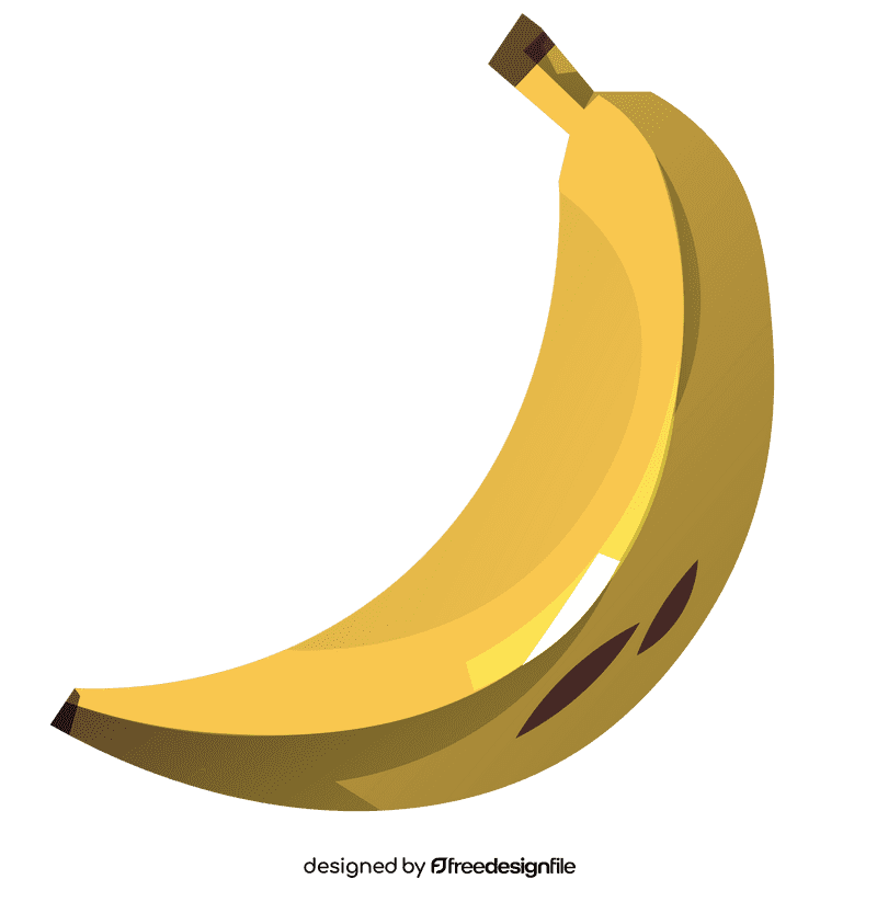Fruits and vegetables banana clipart