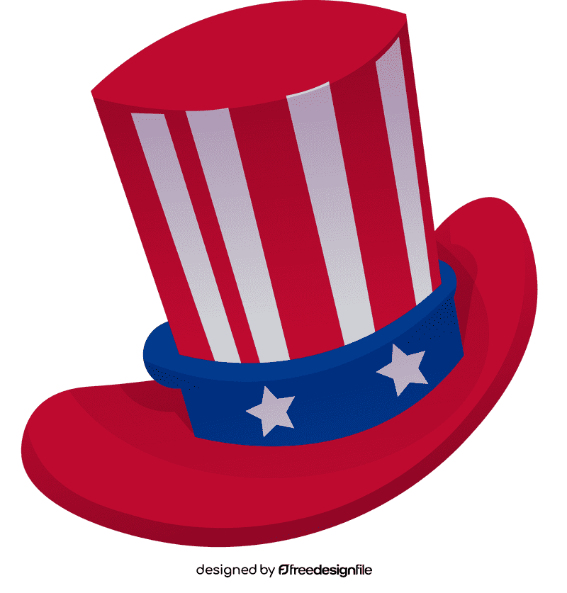 Memorial day hat clipart