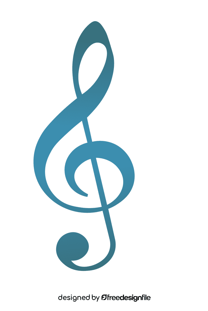 Music notes big clipart