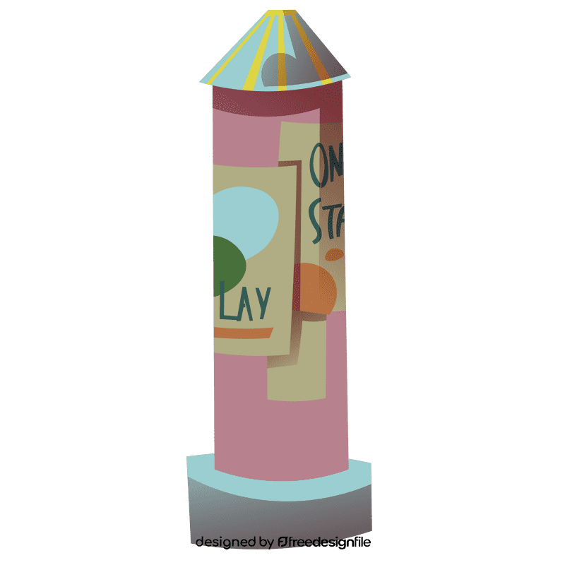 Actor pillar clipart