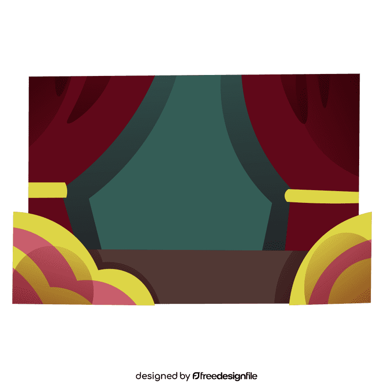 Actor scene clipart