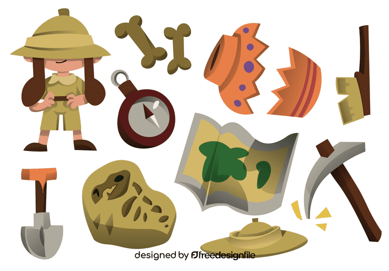 Archeologist vector
