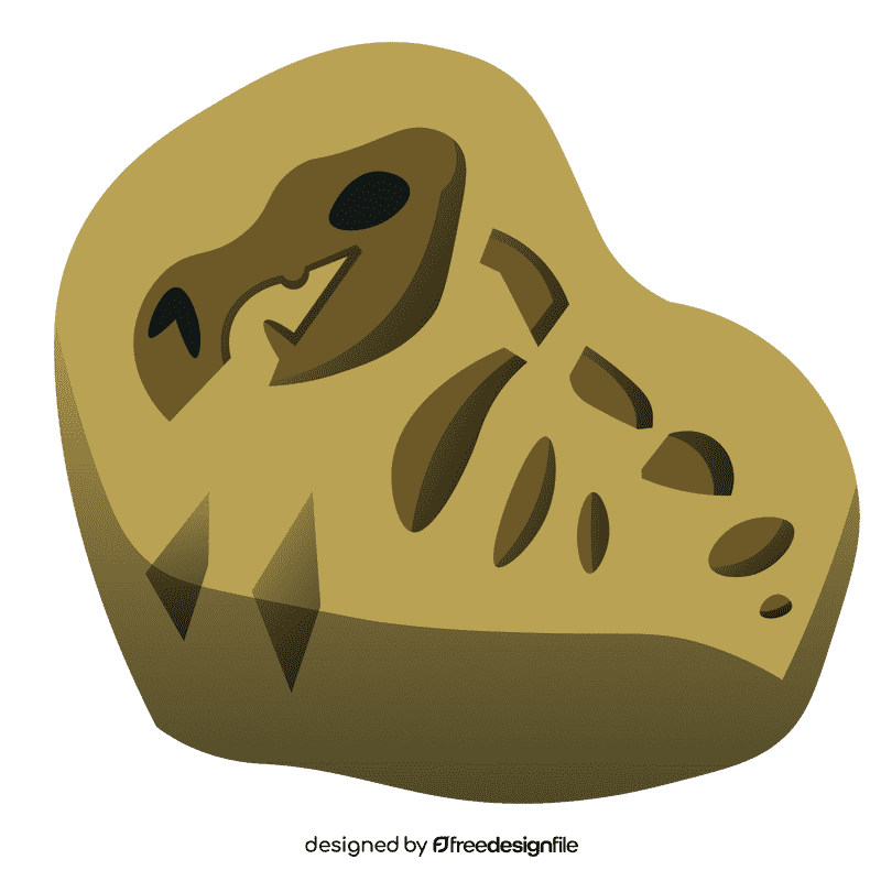 Archeologist bones clipart