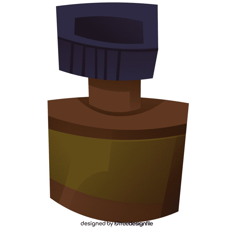 Artist flask clipart