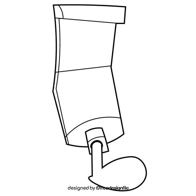 Artist tube black and white clipart