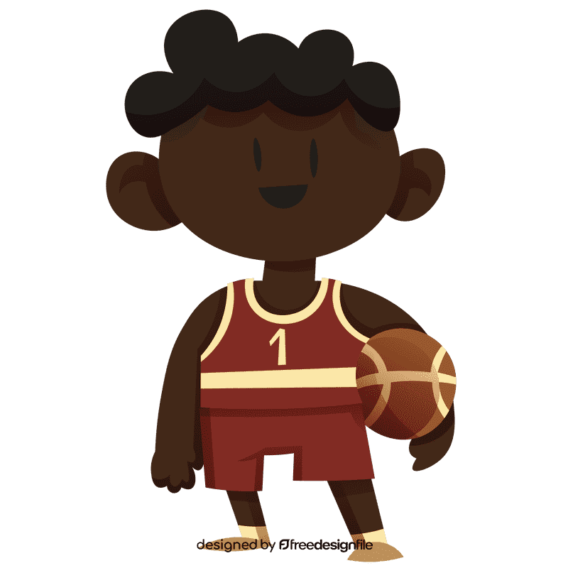 Basketball player clipart