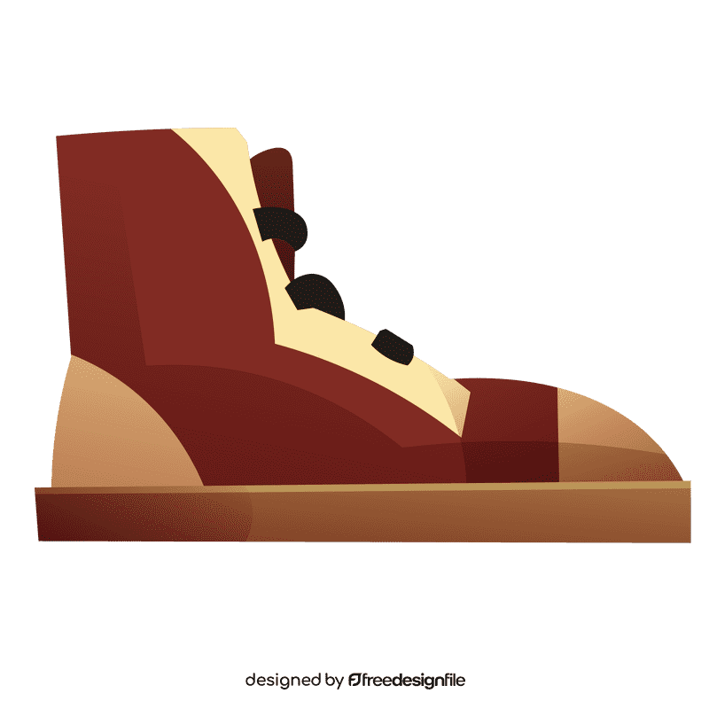 Basketball sneakers clipart
