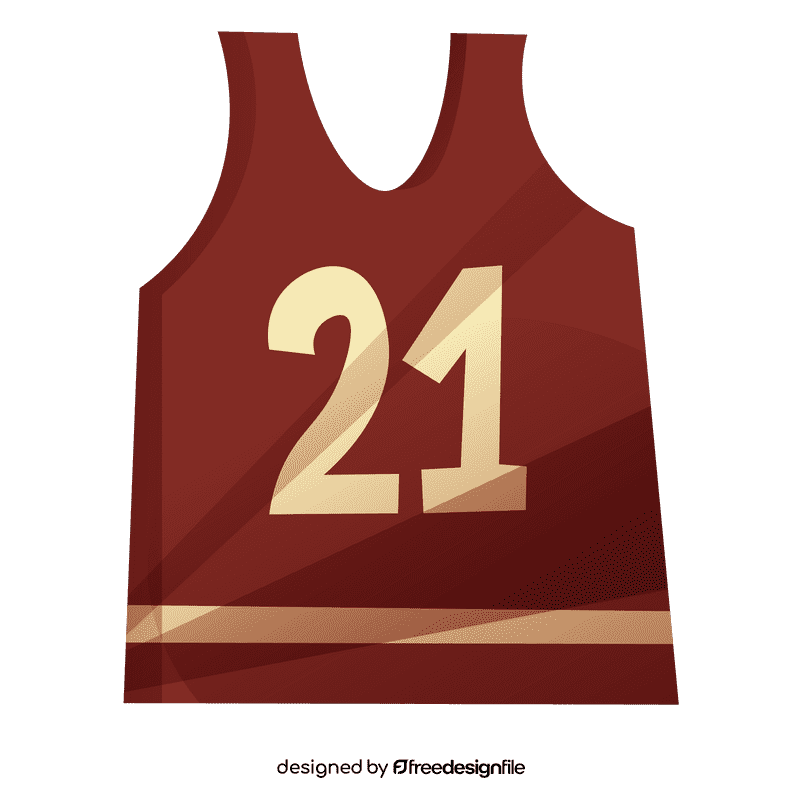 Basketball undershirt clipart