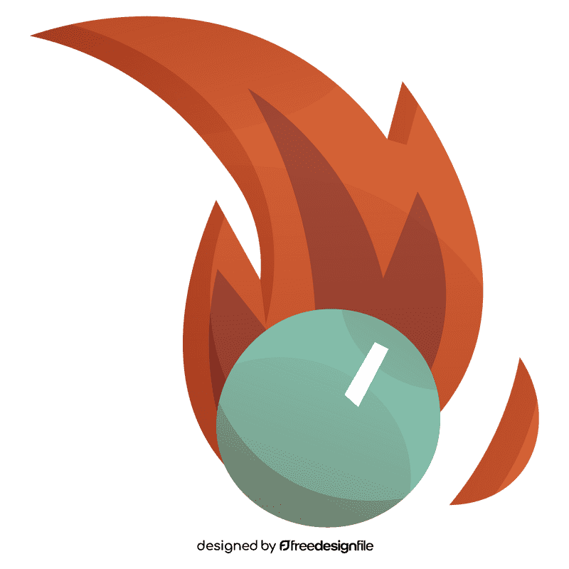 Snooker, billiard fire clipart