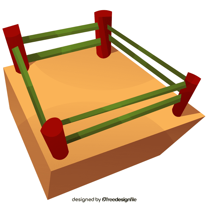 Boxer ring clipart