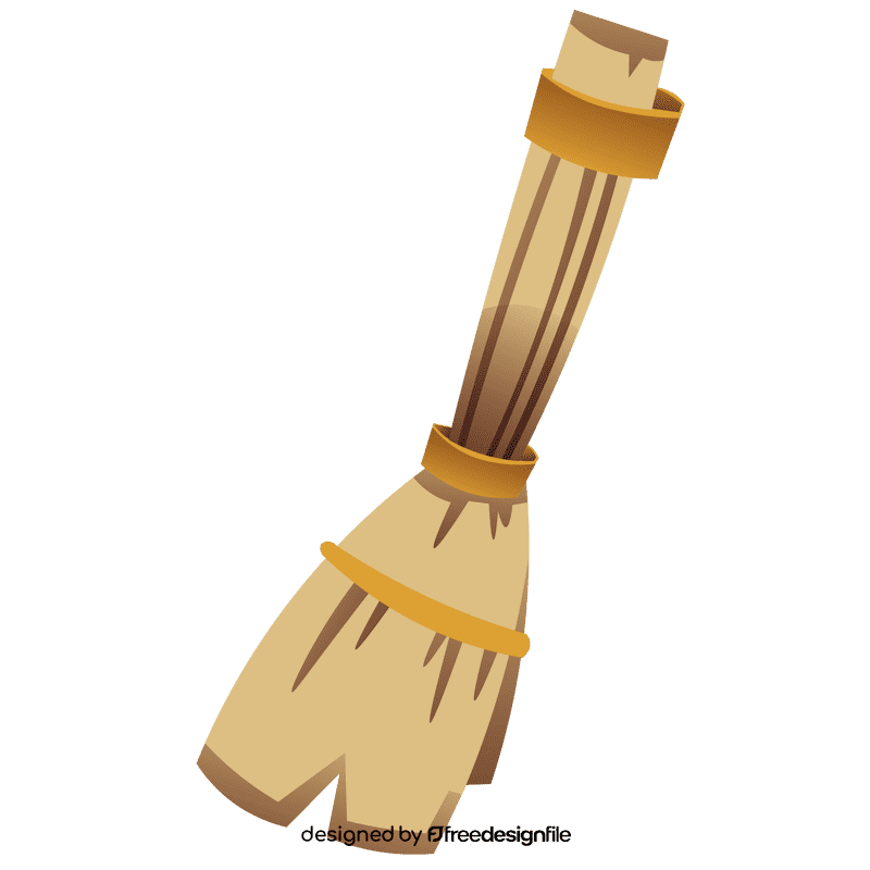 Cleaner broom clipart