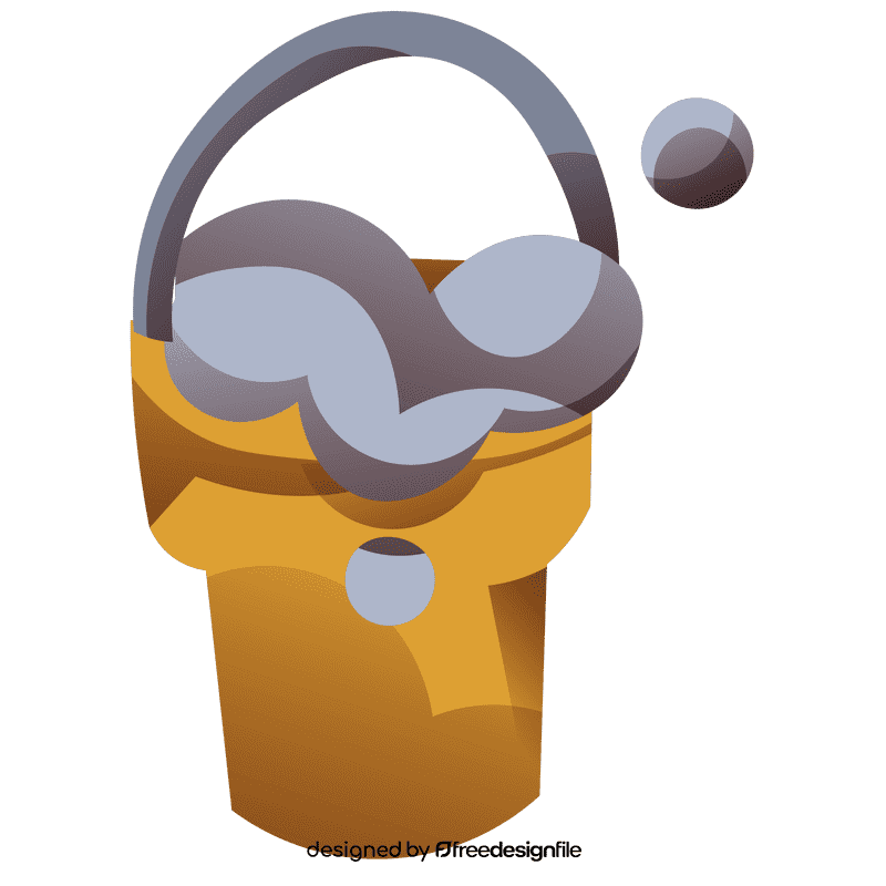 Cleaner bucket clipart