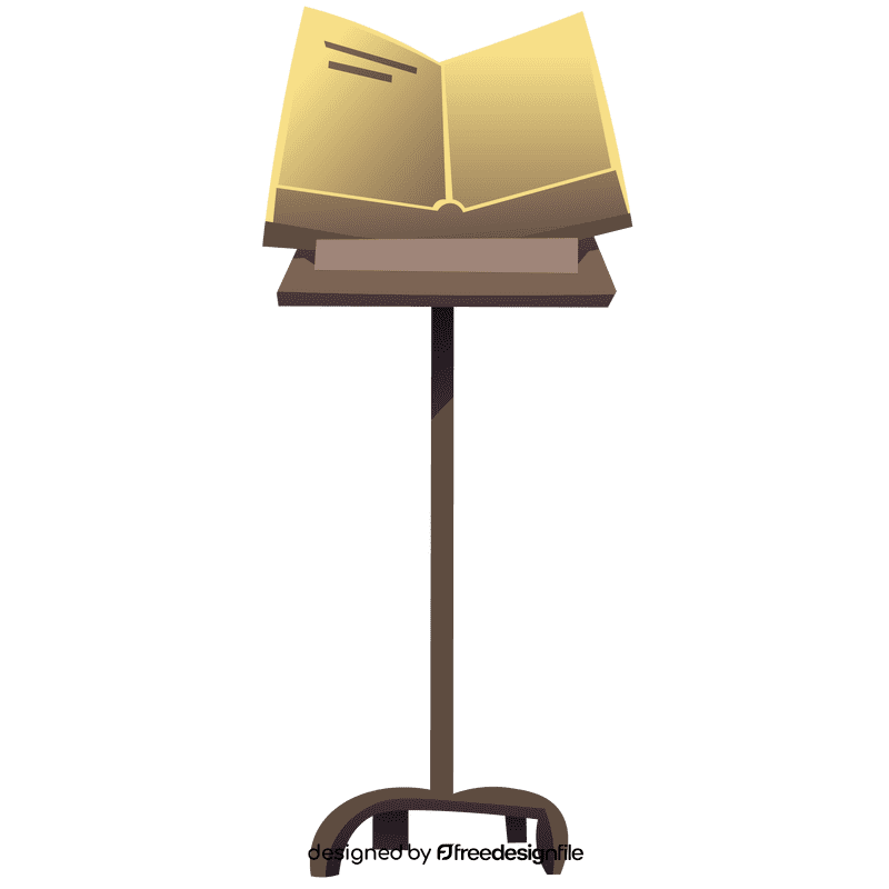 Conductor book clipart