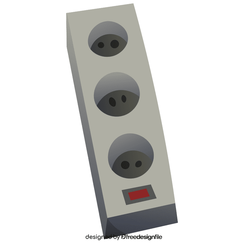 Electrician adapter clipart
