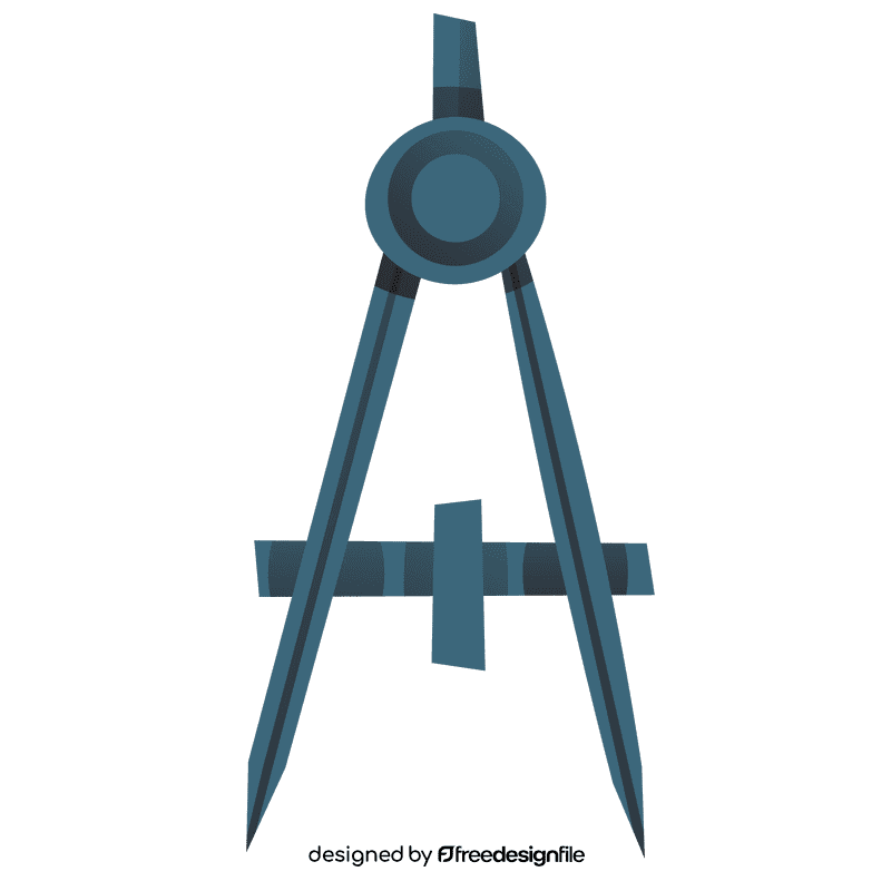 Engineer compass clipart