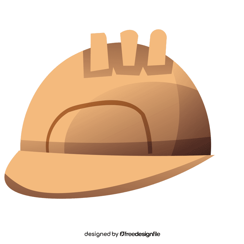 Factory worker helmet clipart