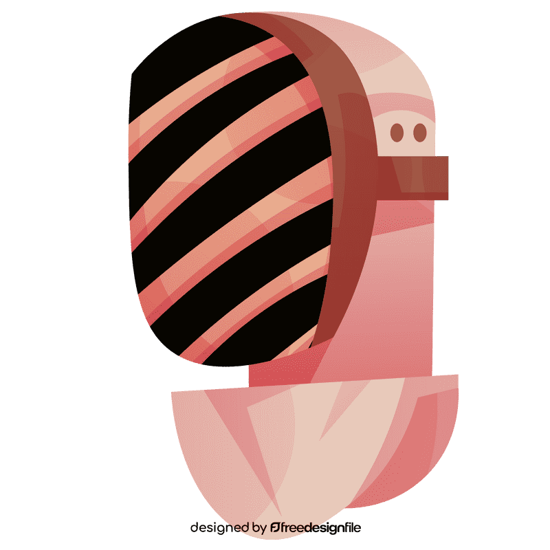Fencing mask clipart