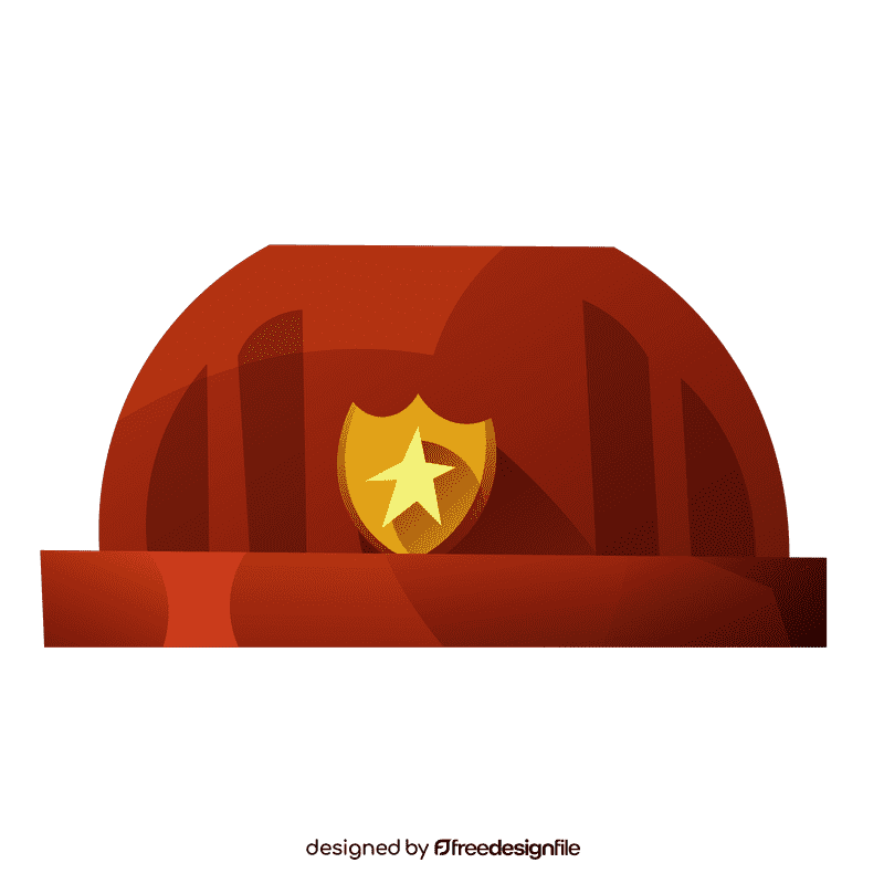 Fireman helmet clipart
