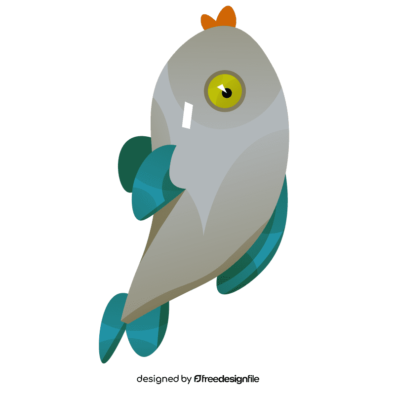 Fisherman fish clipart