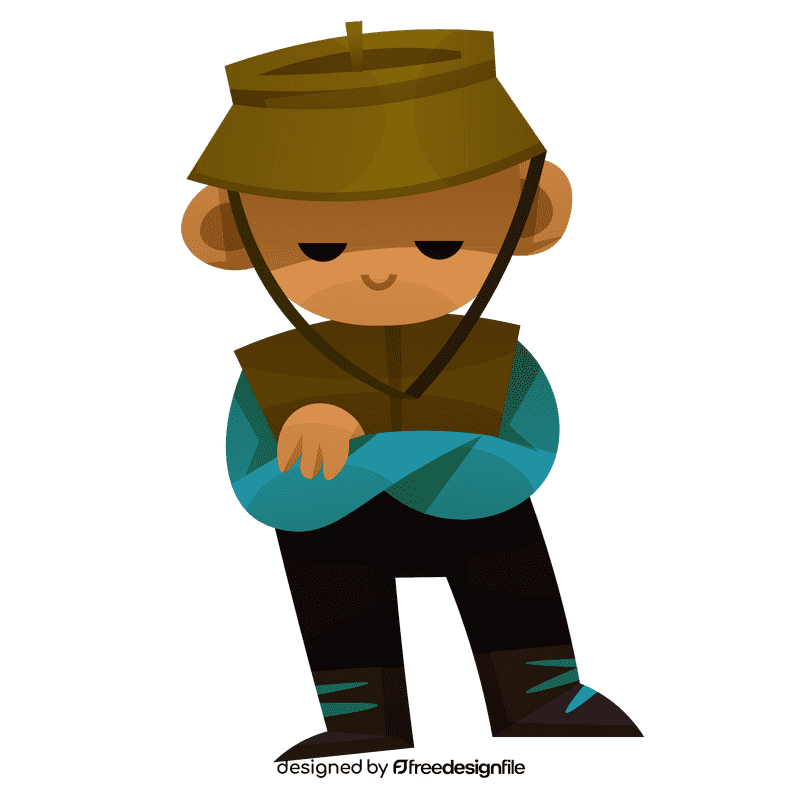 Fisherman clipart