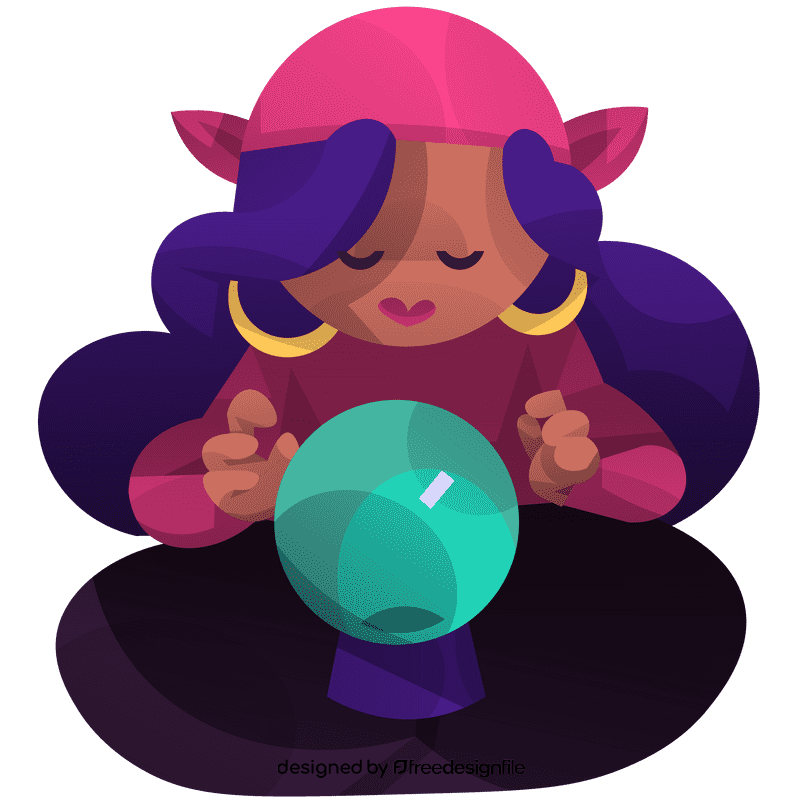Fortuneteller clipart