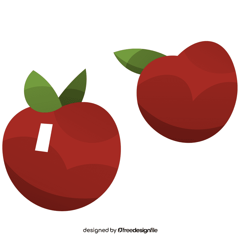 Gardener apples clipart