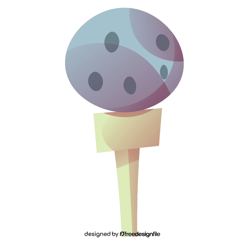 Golf ball clipart