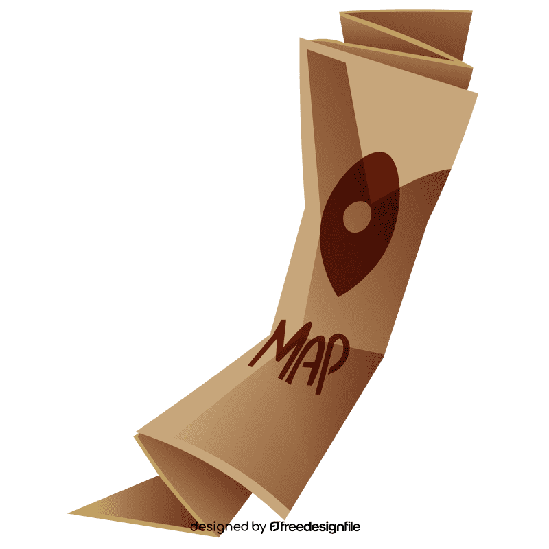 Guide map clipart