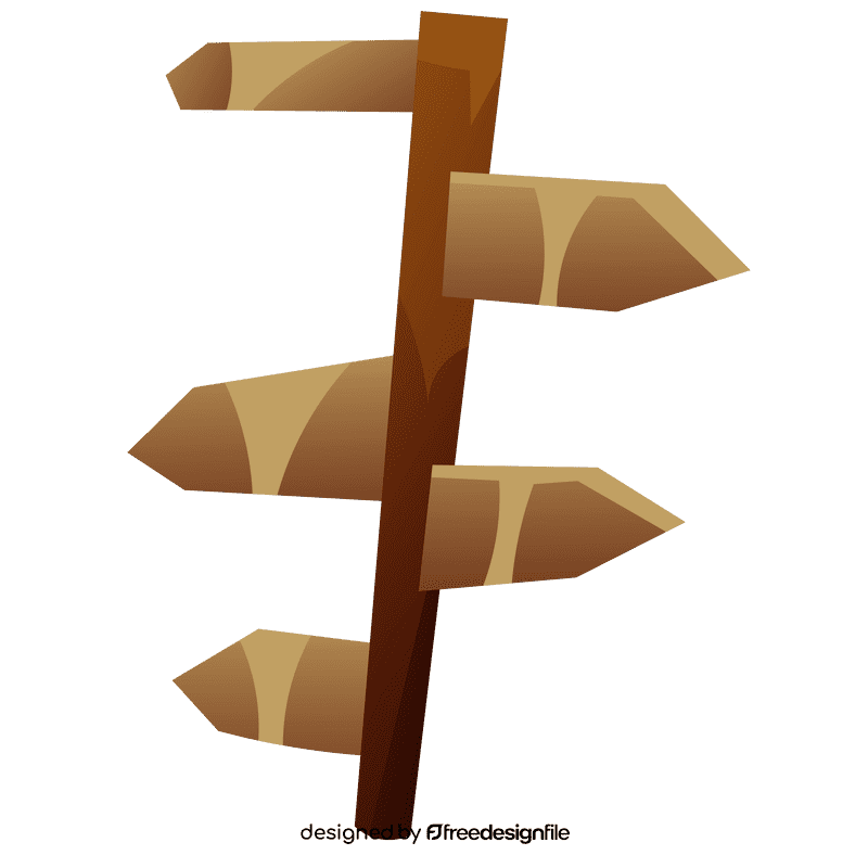 Guide pillar clipart
