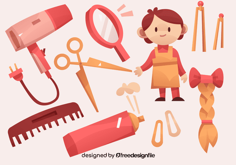Hairdresser vector