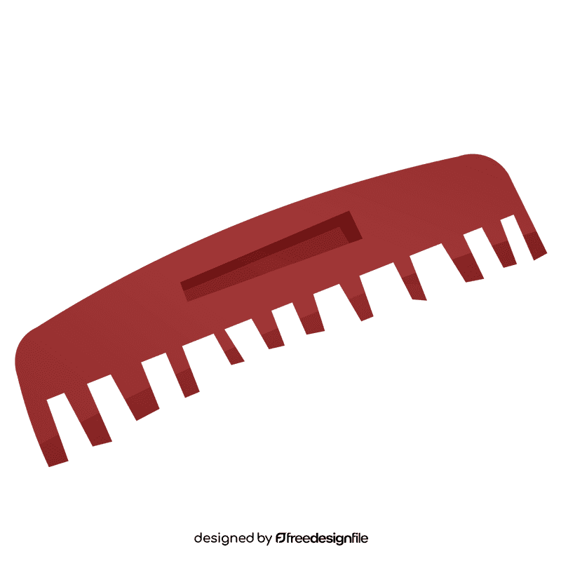 Hairdresser hairbrush clipart
