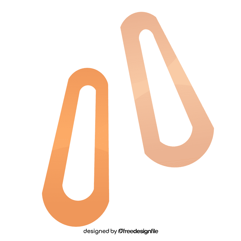 Hairdresser hair pins clipart