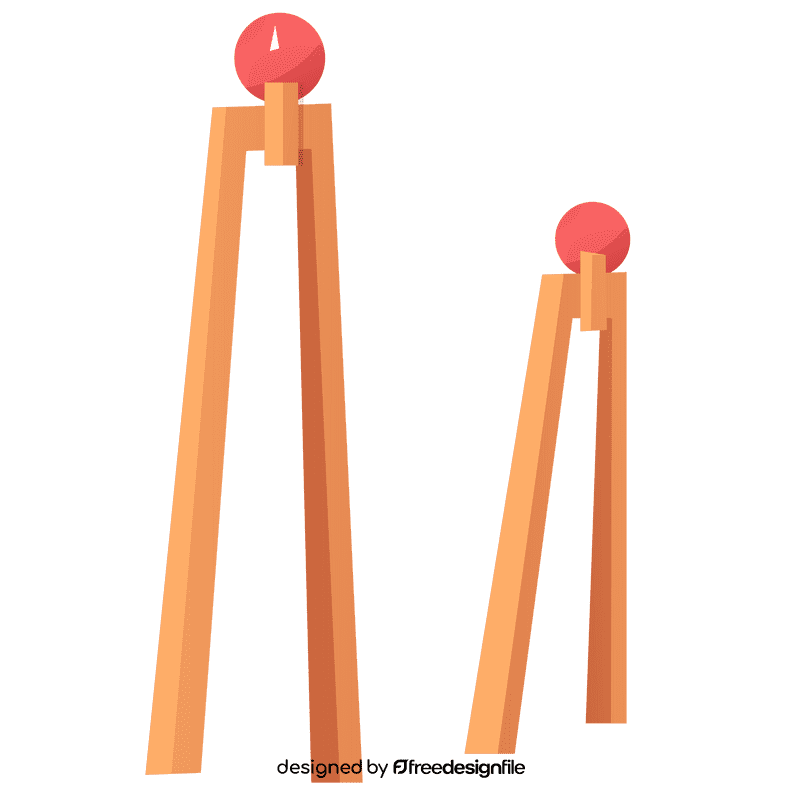 Hairdresser pins clipart