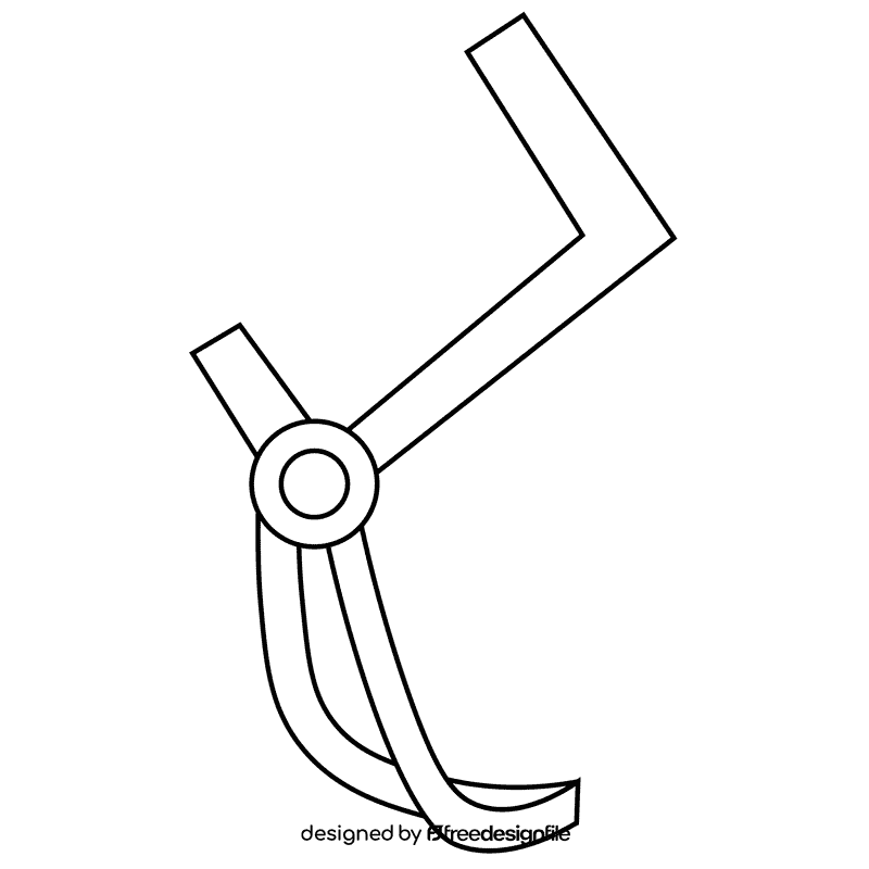 Horse Racing Halter black and white clipart