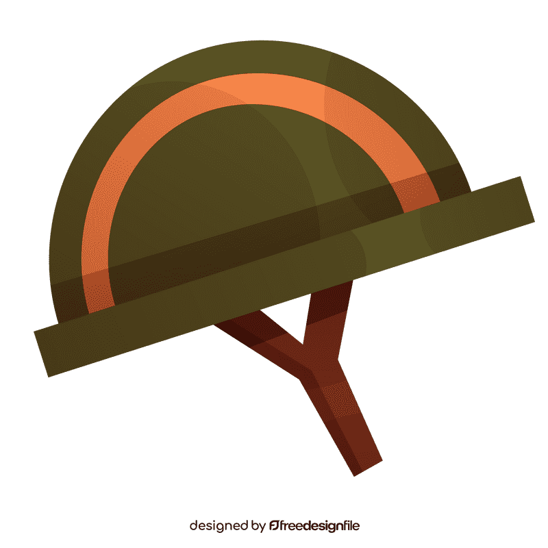 Horse racing hat clipart