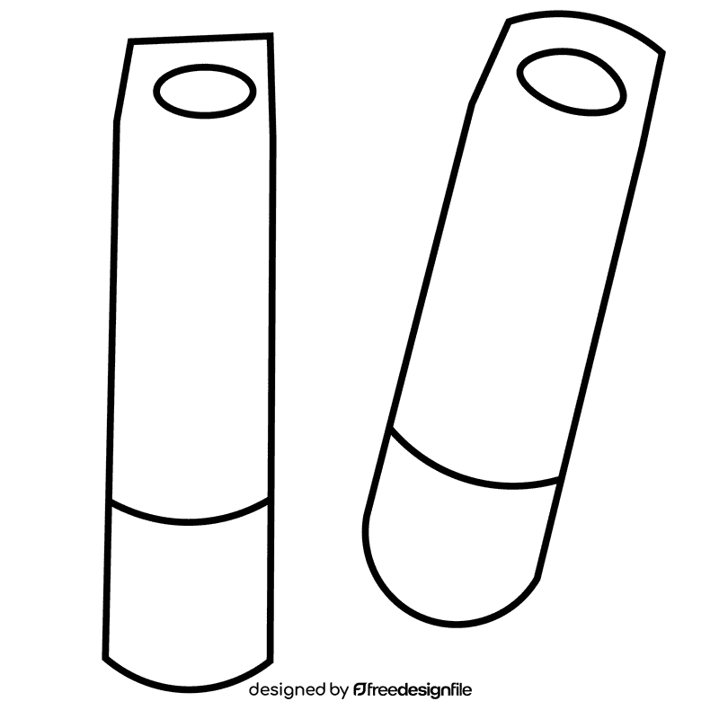 Hunter bullets black and white clipart