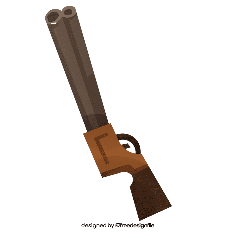 Hunter gun clipart