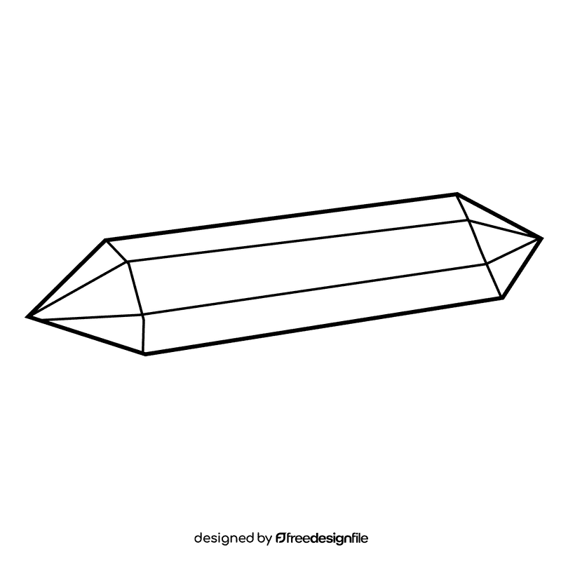 Jeweler diamond black and white clipart